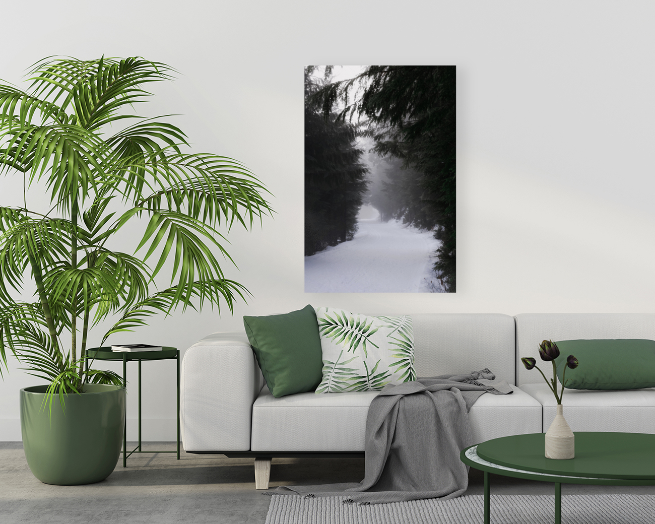 Winter Trails Reproduction