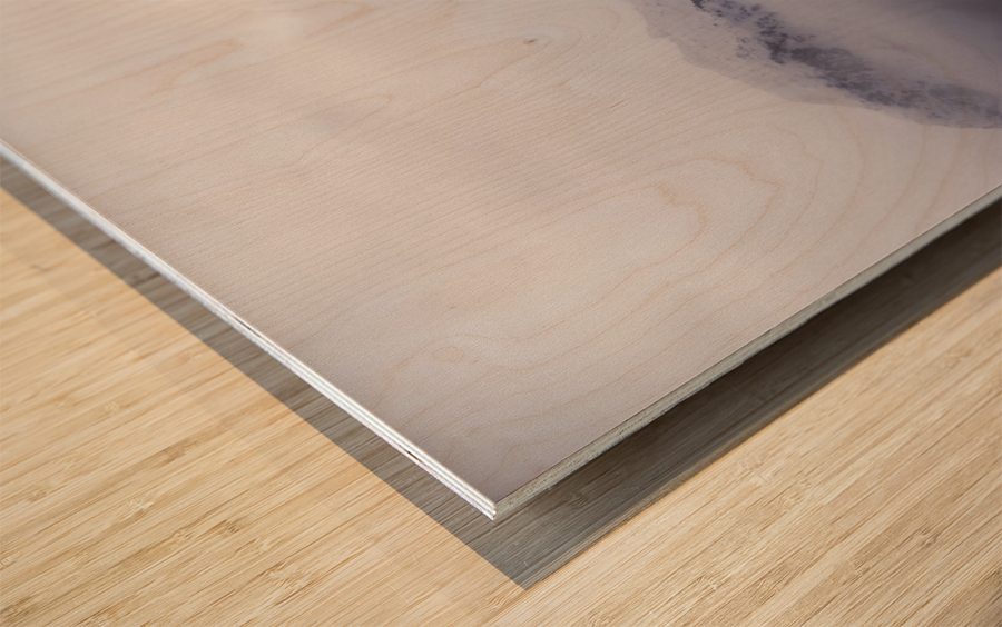 Mountain High Wood print