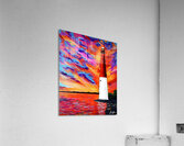 Lighthouse Painting Acrylic Print