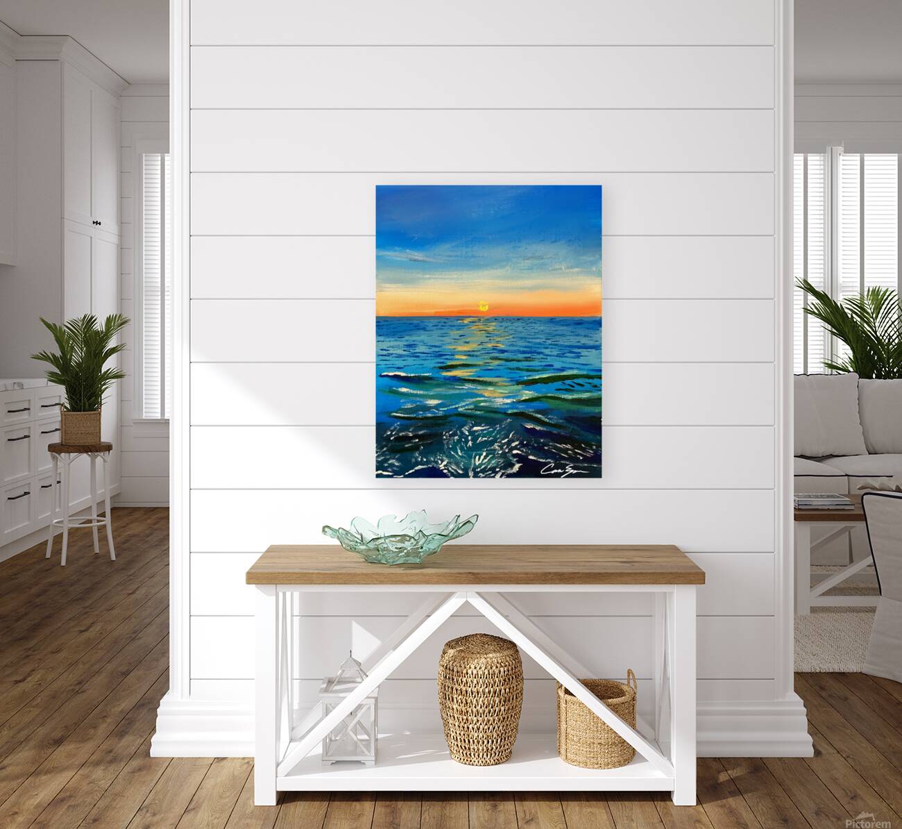 Sunset Painting  Reproduction