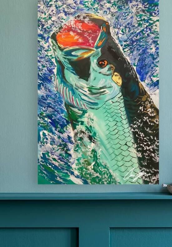Tarpon Painting by Conor s Canvas