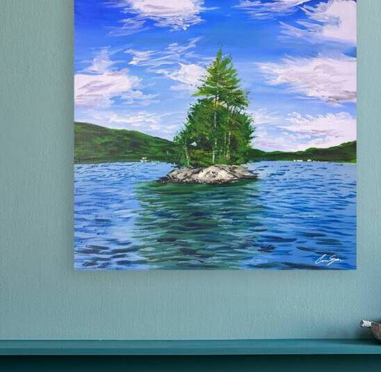 Nick Stoner Island Painting by Conor s Canvas