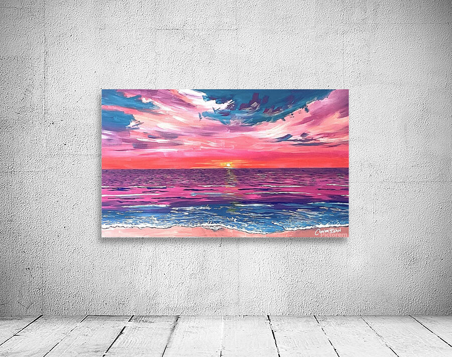 Sunset Painting  Wall Preview