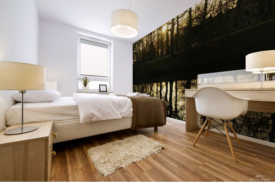 Luce I Mural print