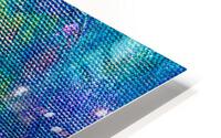 Blue Expression HD Metal print