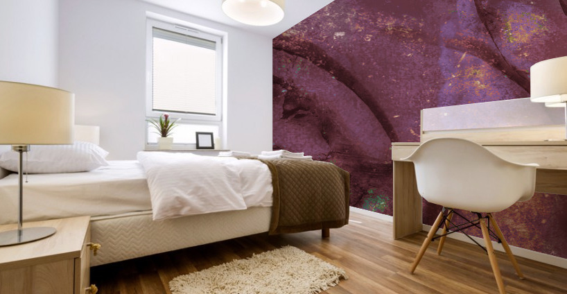Brownmural Mural print