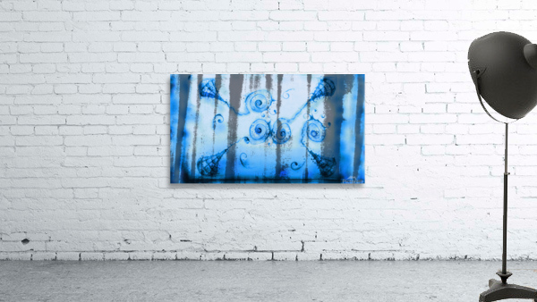 Champagne blue  Wall Preview