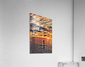Sunset Paddleboard Acrylic Print