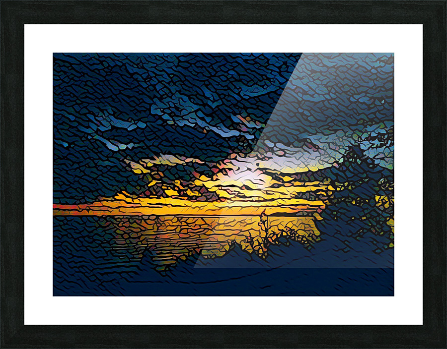 Storms End Picture Frame print