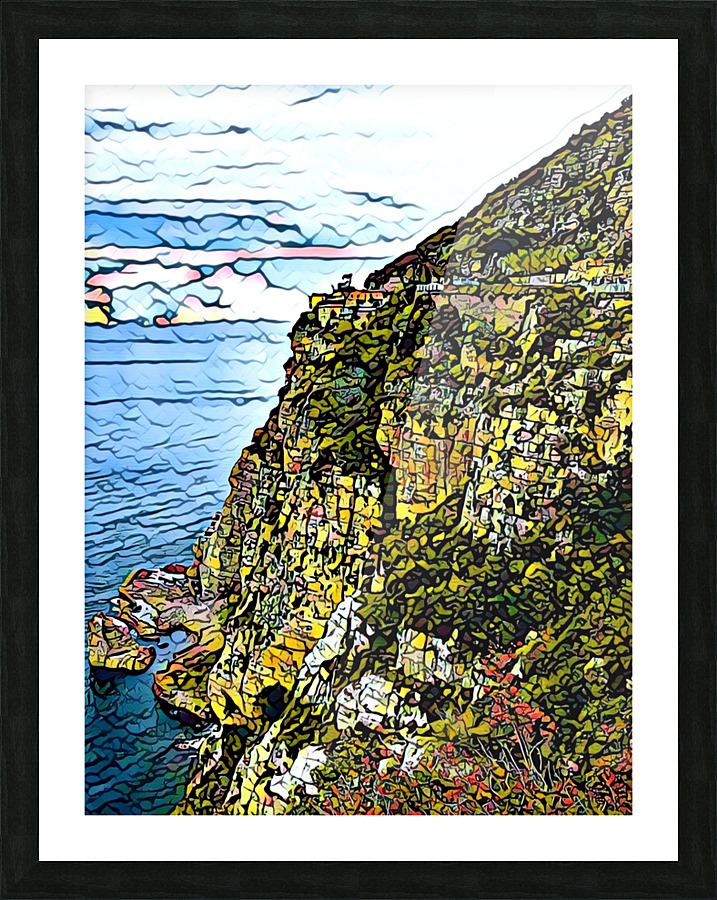 Amalfiscape Picture Frame print
