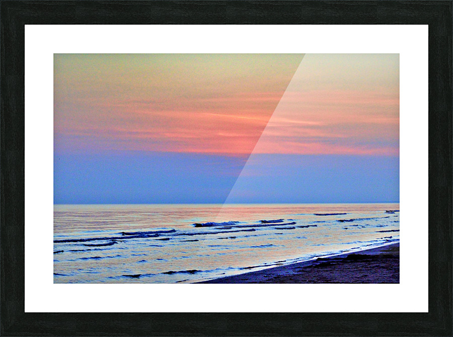 Eclipse sunrise Picture Frame print