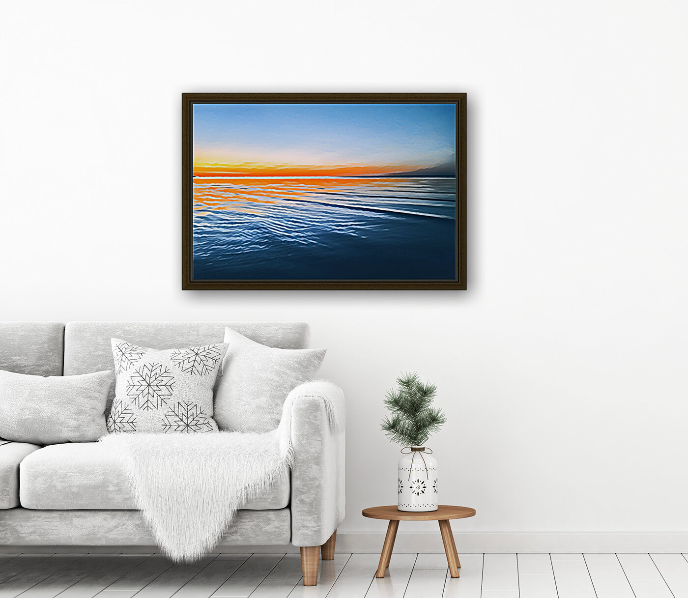 Shore Sunset 1 Reproduction