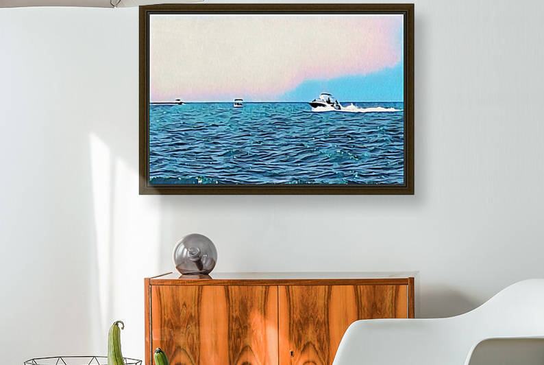 Motoring Out by Bluewater Artistry