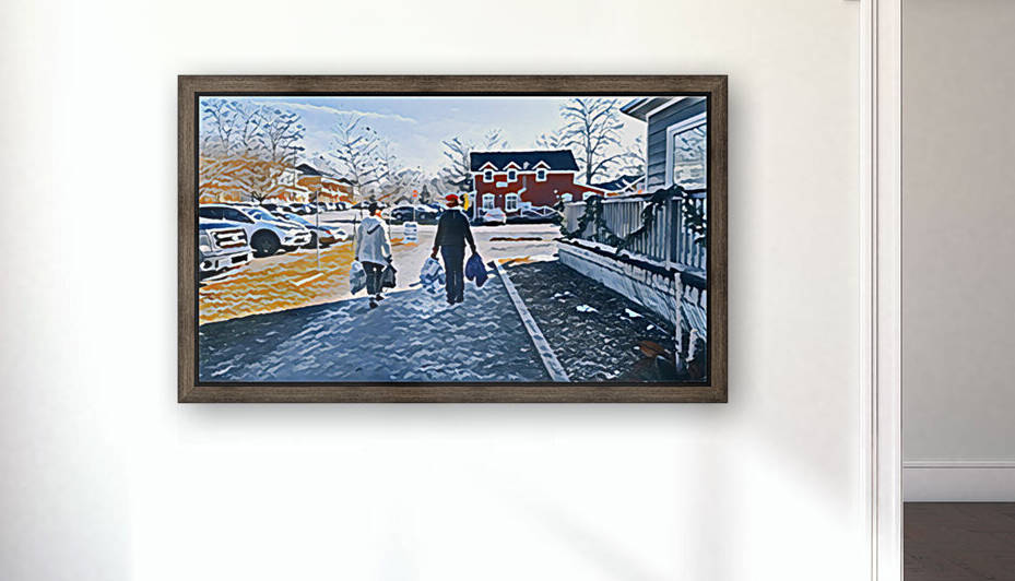 Bayfield Shoppers by Bluewater Artistry