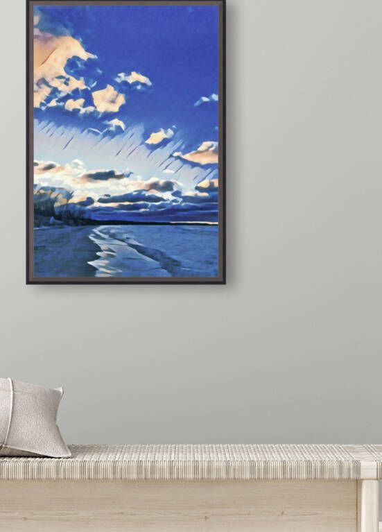 Shore Sunset 2 by Bluewater Artistry