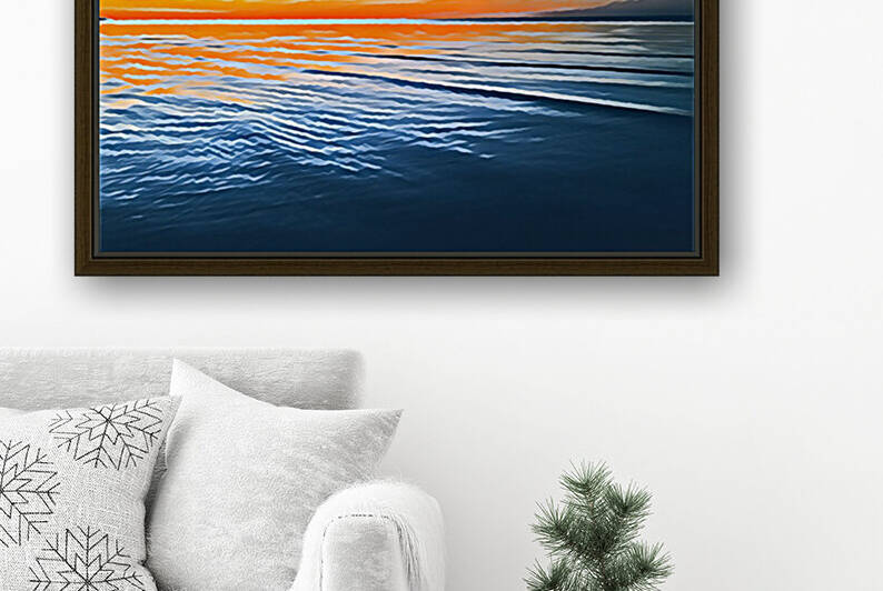 Shore Sunset 1 by Bluewater Artistry