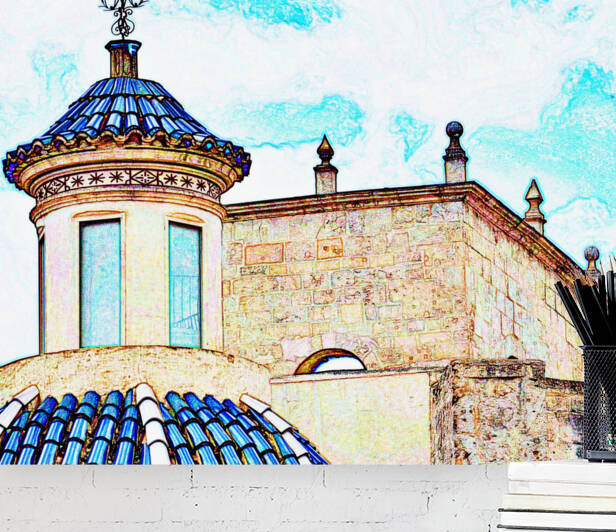 Stone Cathedral by Bluewater Artistry