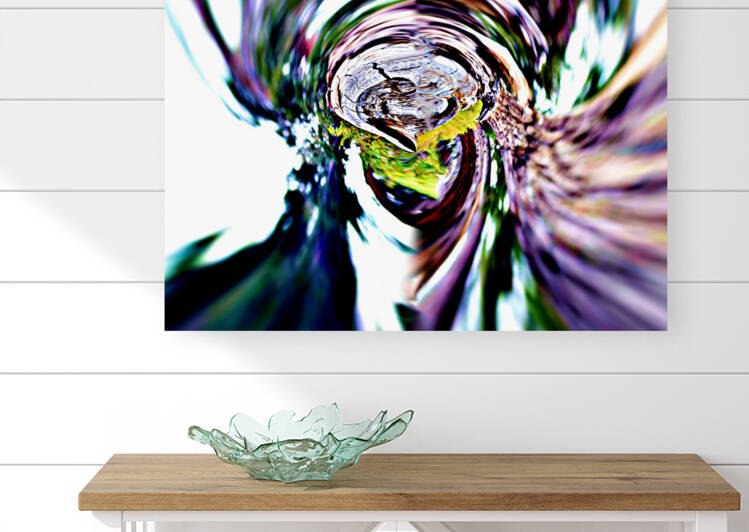Log through Water Lens by Bluewater Artistry