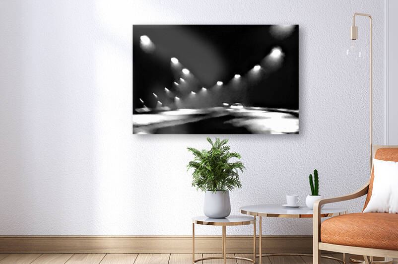 Foggy Street by Bluewater Artistry