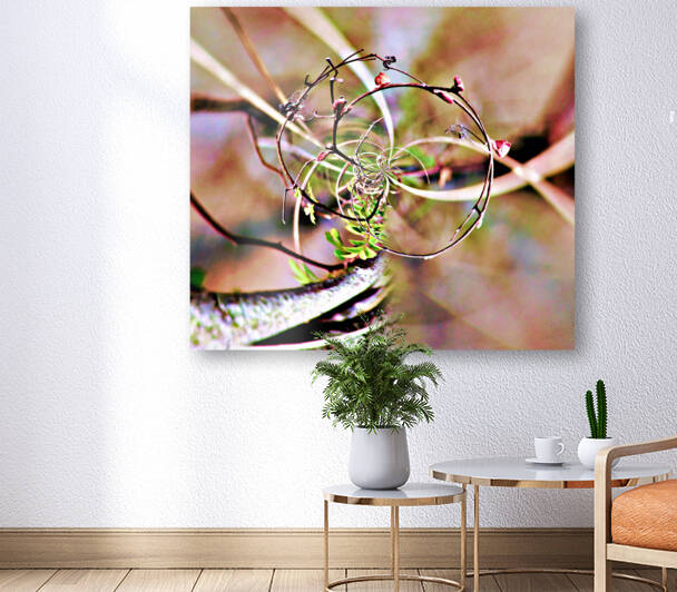 Red Berries Rondeau by Bluewater Artistry