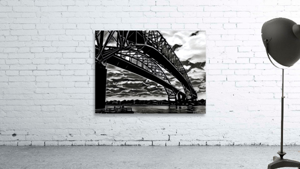 Bluewater Bridge Wall Preview