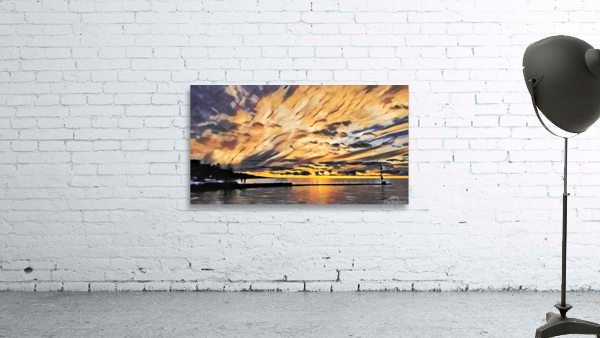 Sunset at the Bend 2 Wall Preview