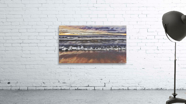 Shore Waves Wall Preview