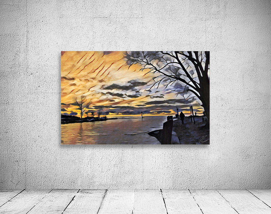 Sunset at the Bend 1 Wall Preview