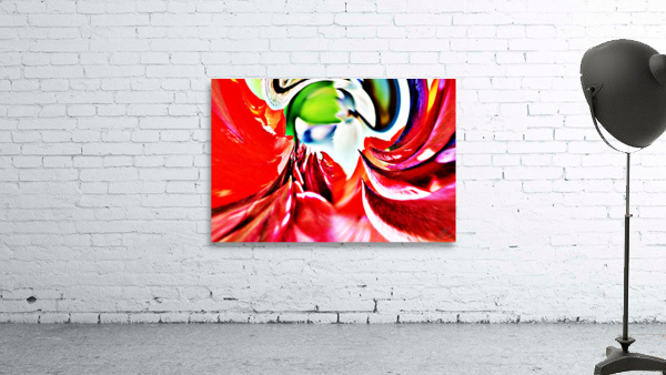 Red Planet Flower Wall Preview