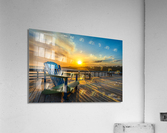 Sunset Chair Acrylic Print