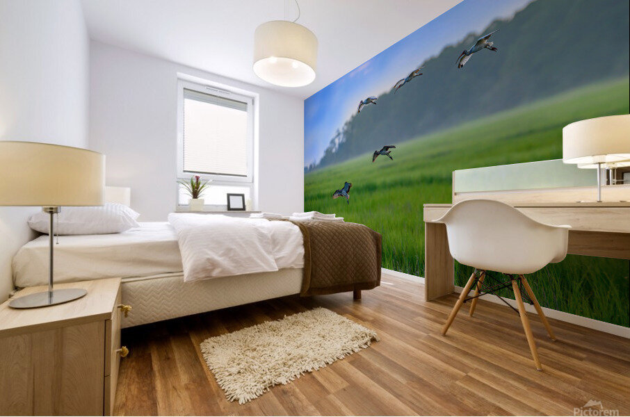 Greener Grass Mural print