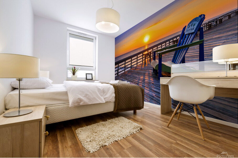 Boardwalk Mural print