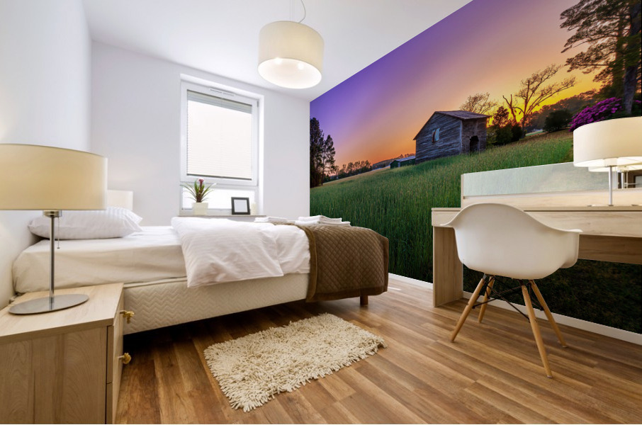 The Barn Mural print