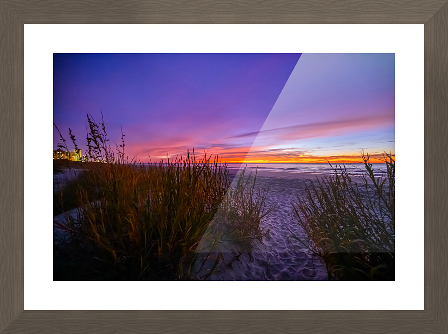 New Day Beginnings Picture Frame print