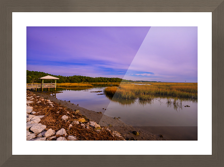 Feeling Blue Picture Frame print