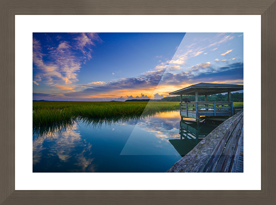 Sunrise Picture Frame print
