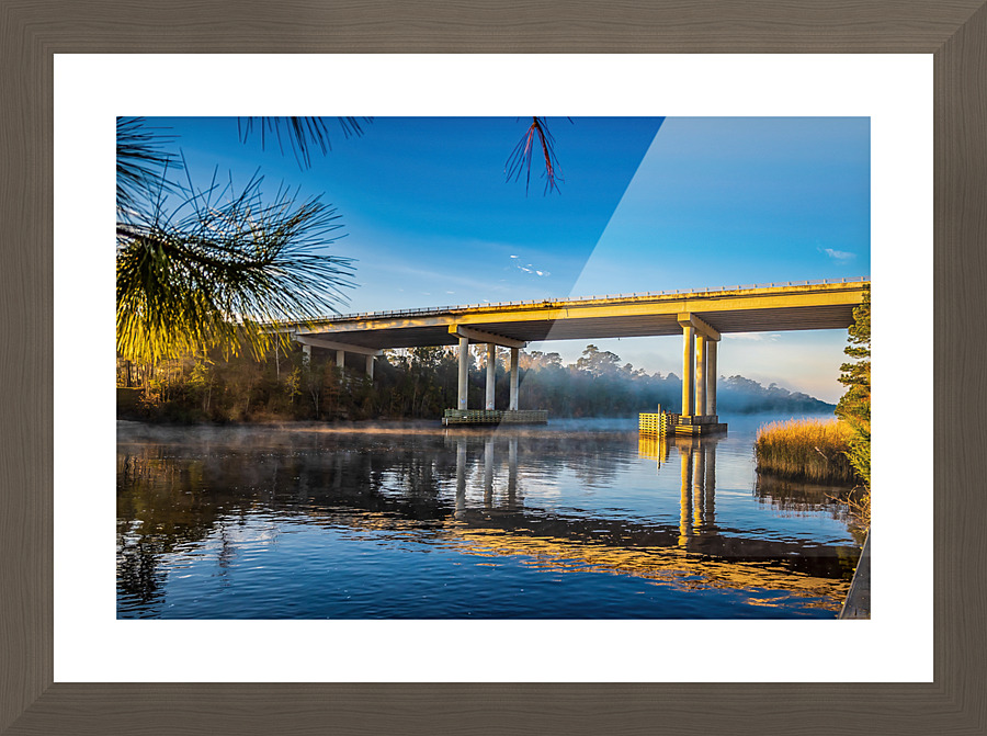 The Over Pass Picture Frame print