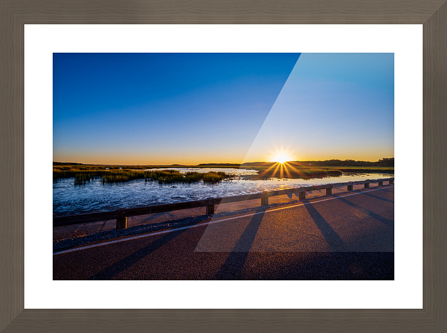 Causeway Picture Frame print