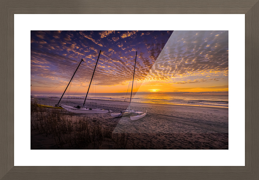 The Boat Picture Frame print