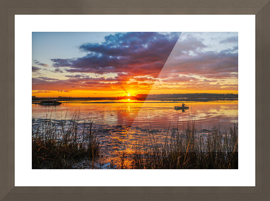 Marsh Side Picture Frame print