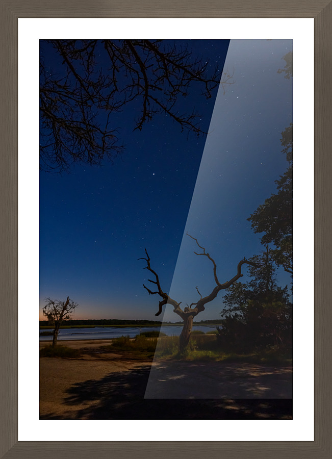 Moonlight Picture Frame print