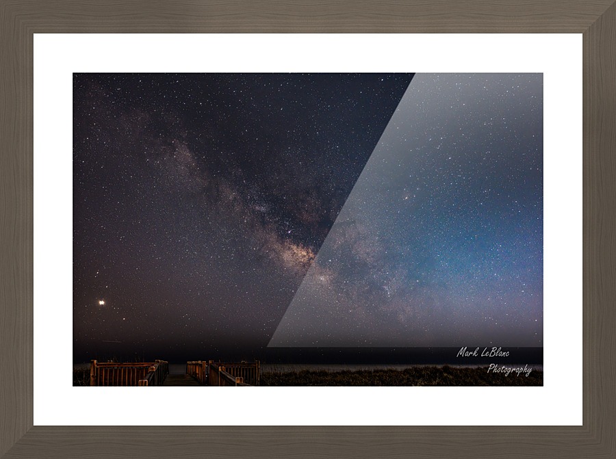 Counting stars Picture Frame print