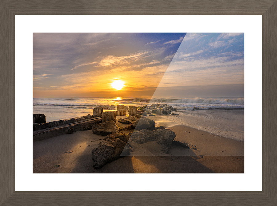 Breakers Picture Frame print