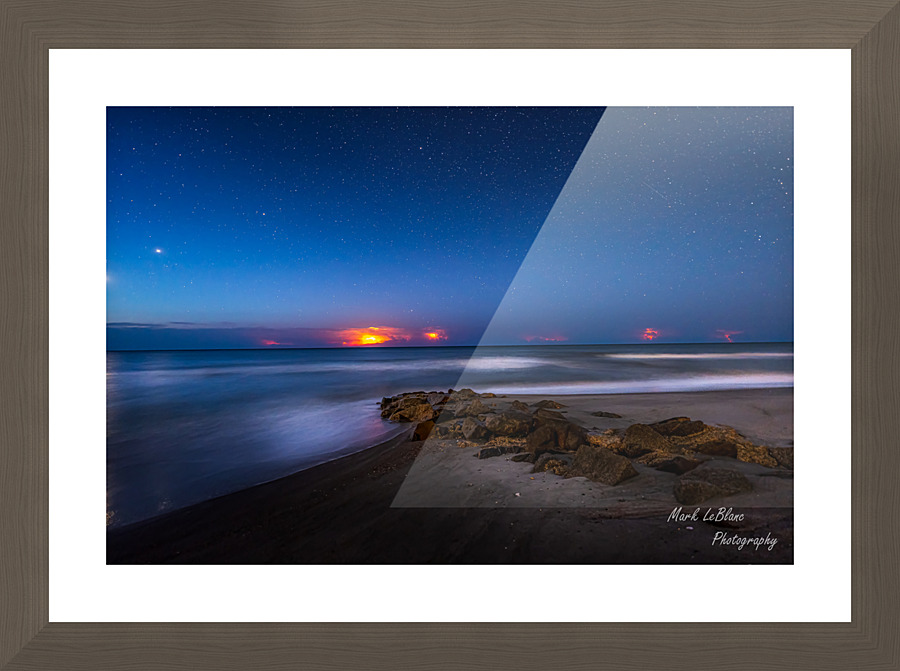 Rocky Coast Picture Frame print