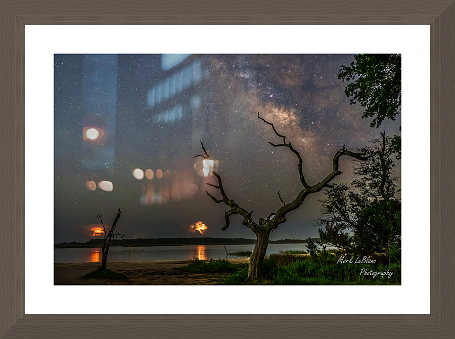 night lights Picture Frame print
