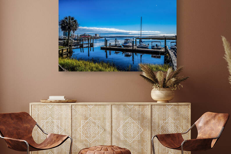 Blue Sky Seas Reproduction