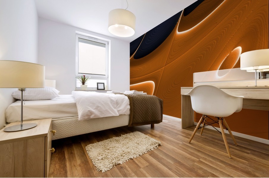 Vague Wave Mural print