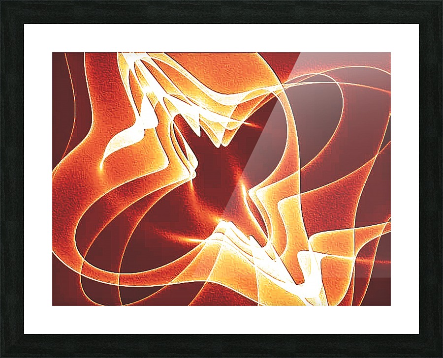 Turbulance Picture Frame print