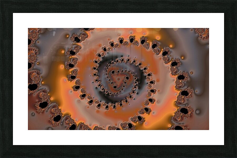 Tourbillon Whirlwind Picture Frame print