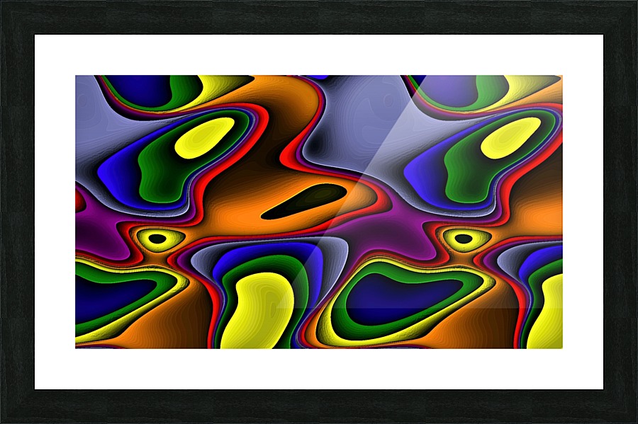 Distorsion Picture Frame print